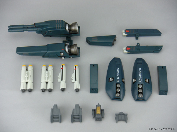 VF-1 Super & Strike Parts & Option Parts, Choujikuu Yousai Macross, Yamato, Accessories, 1/60
